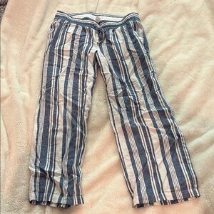 Old Navy linen pants size 6 petite